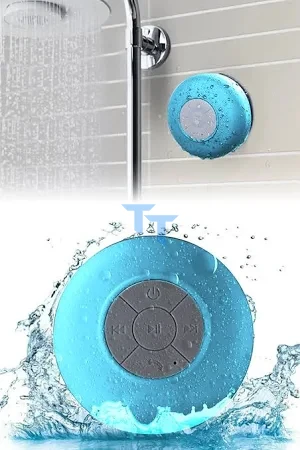 Su Gecirmez Vantuzlu Bluetooth Dus Hoparloru