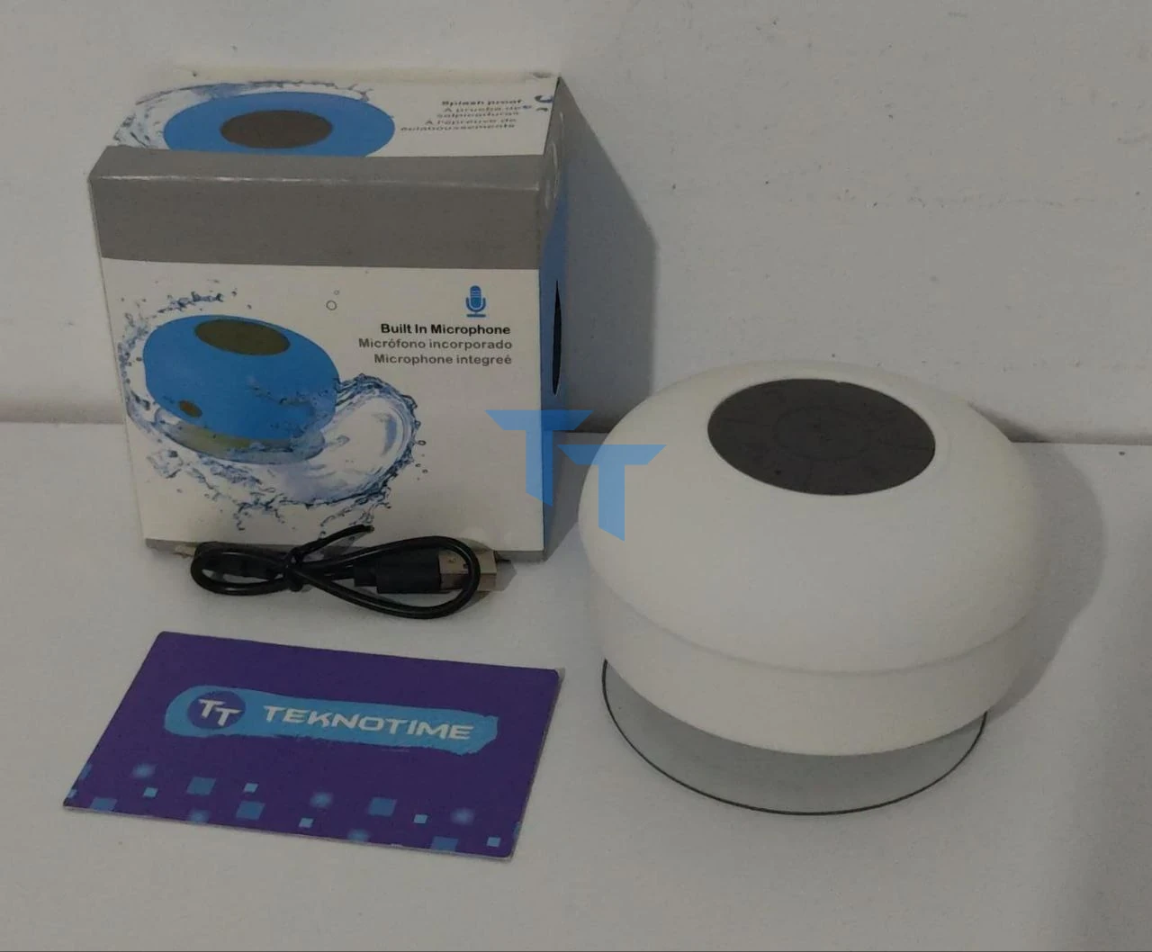 Su Gecirmez Vantuzlu Bluetooth Dus Hoparloru